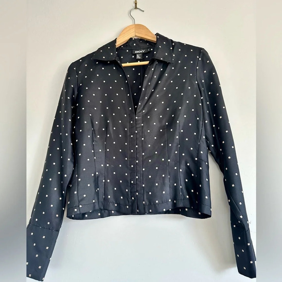 {DKNY} Silk top size small - Picture 1 of 5